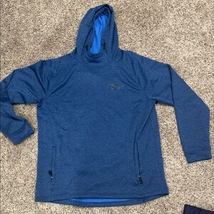 Under Armour Blue Hooded Pullover Sweatshirt